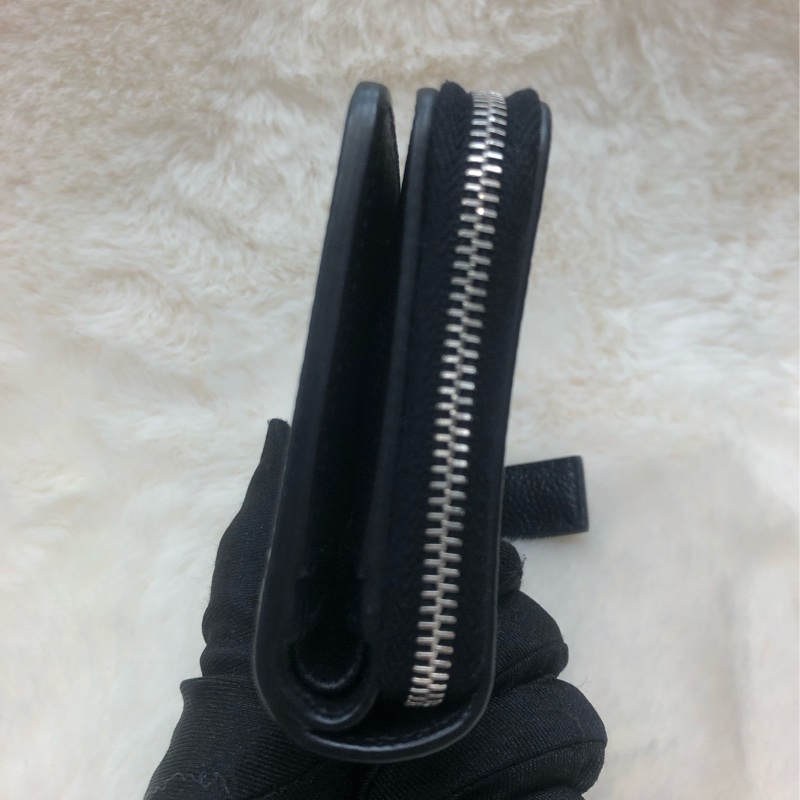 YSL 聖羅蘭星座系列 黑色短銀包 I373-4