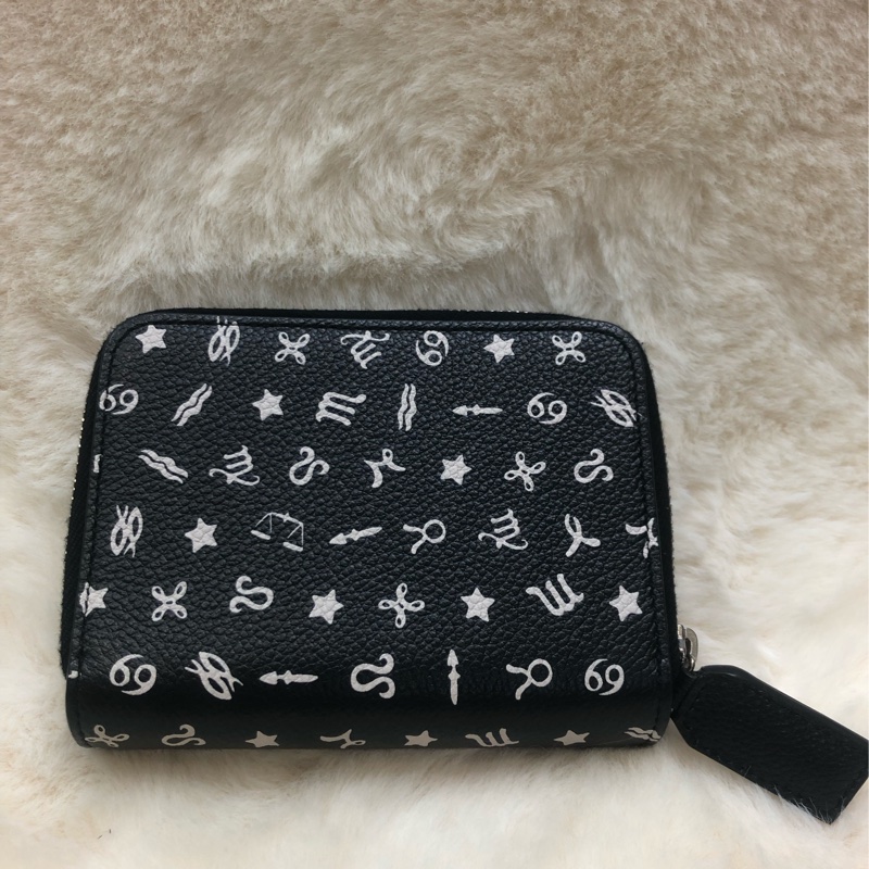 YSL 聖羅蘭星座系列 黑色短銀包 I373-12