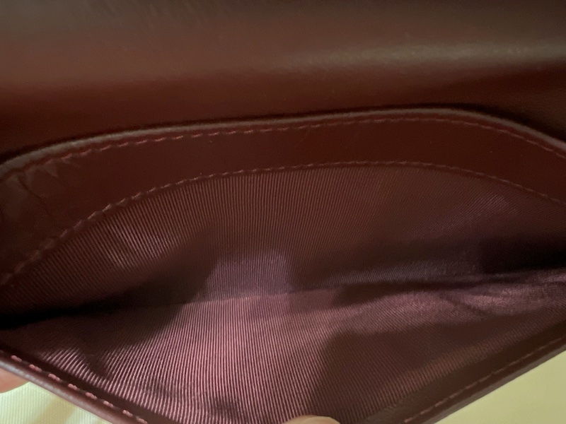 香奈兒羊皮對開長夾(黑)-18