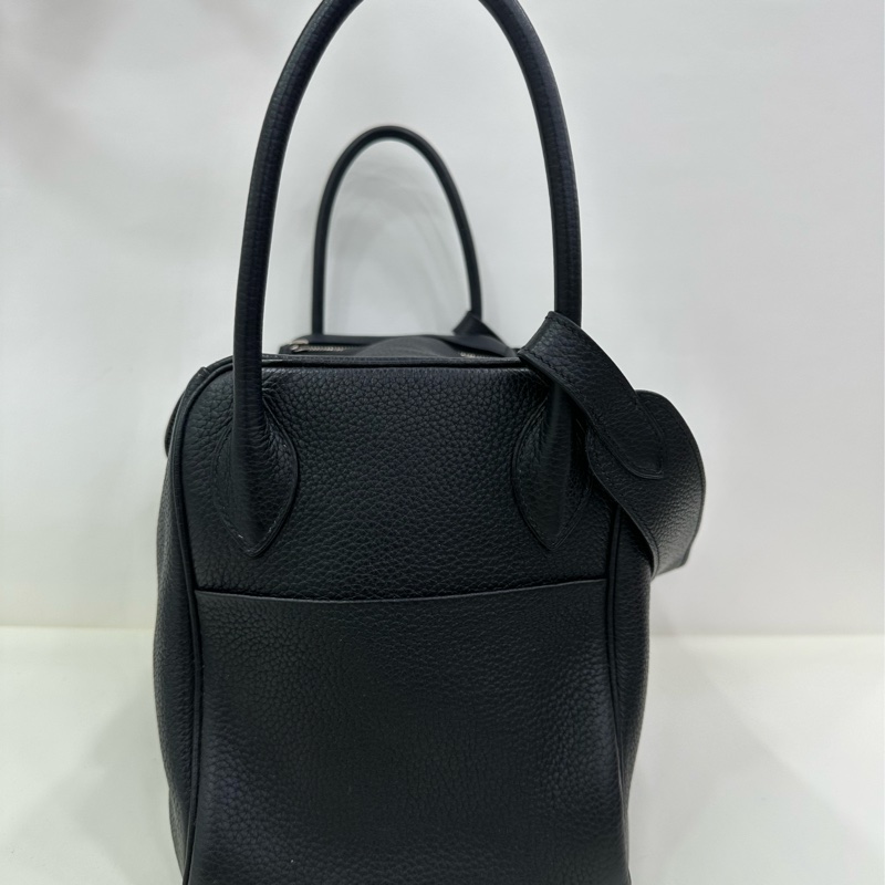 Hermes 愛馬仕 黑銀 lindy 34 框O-3