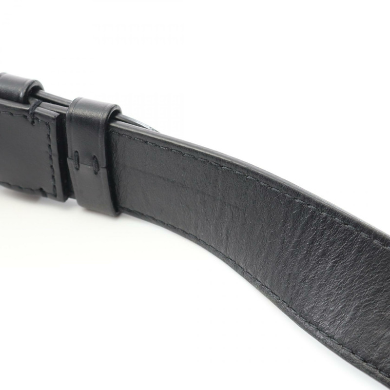 LOUIS VUITTON Pochette Volga 腰包 M53550 Monogram 皮革 黑色 二手 男士-10