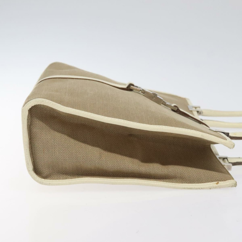 【日本直送】GUCCI Jackie 手提包 帆布 米色 銀色 002 1073 正品 BA3848-2