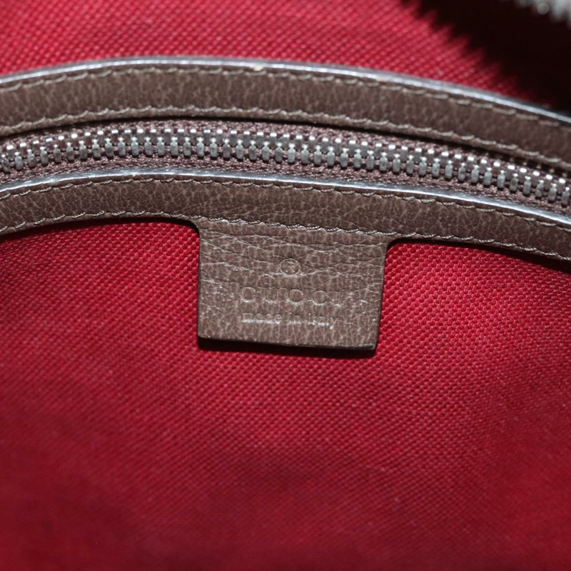 【日本直送】GUCCI GG Supreme 手提包 PVC 米色銀色 643814 正品 BA3775-16