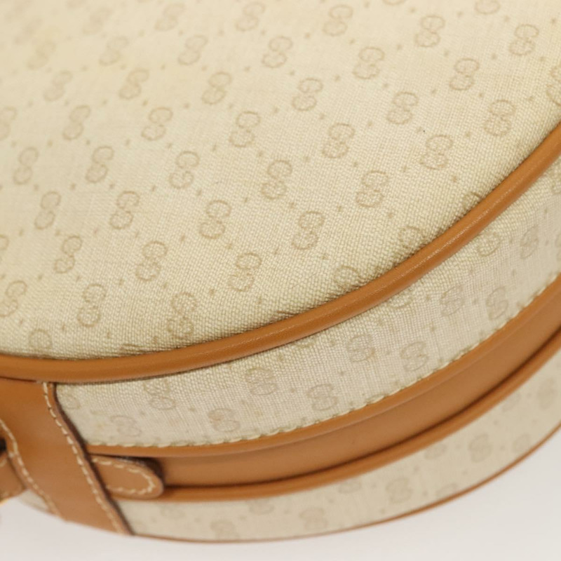 【日本直送】GUCCI 微型 GG Supreme 單肩包 PVC 米金色 007 115 0088 正品 BA3970-15