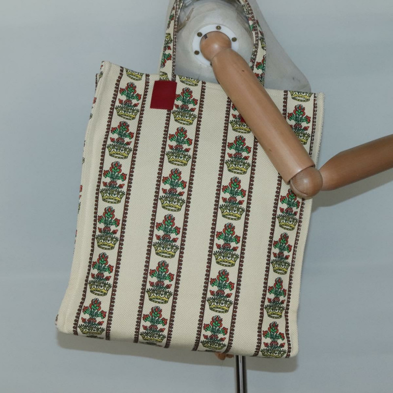 【日本直送】GUCCI Gucci Garden Boutique 手提包帆布米色正品 bs27564-17