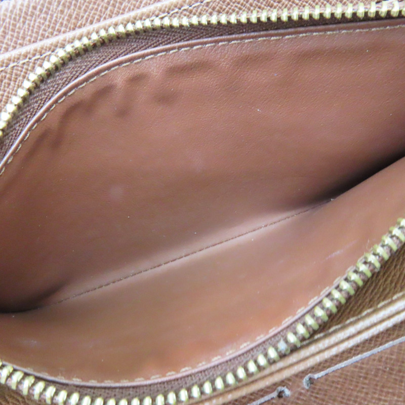 棕色 原花 帆布 Zippy Wallet 拉鍊長夾 M60017-5