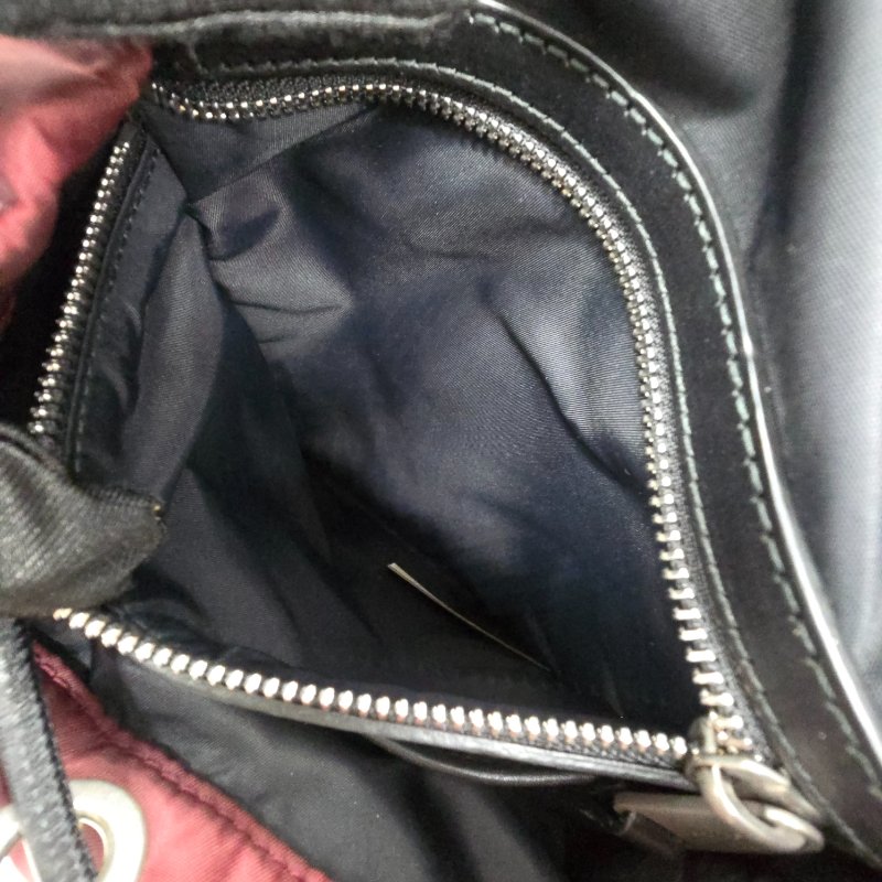 BURBERRY 巴寶莉 THE RUCKSACK 小號 戰馬LOGO 酒紅色 尼龍 扣式 後背包-7
