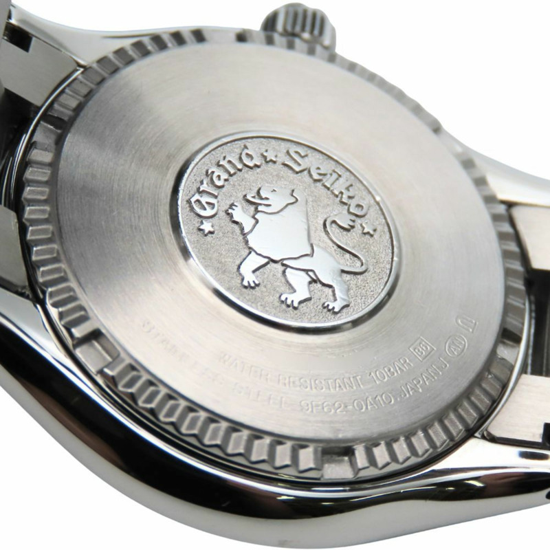 精工 Grand 9F62-0A10 不鏽鋼手錶，銀色錶盤，男士-5