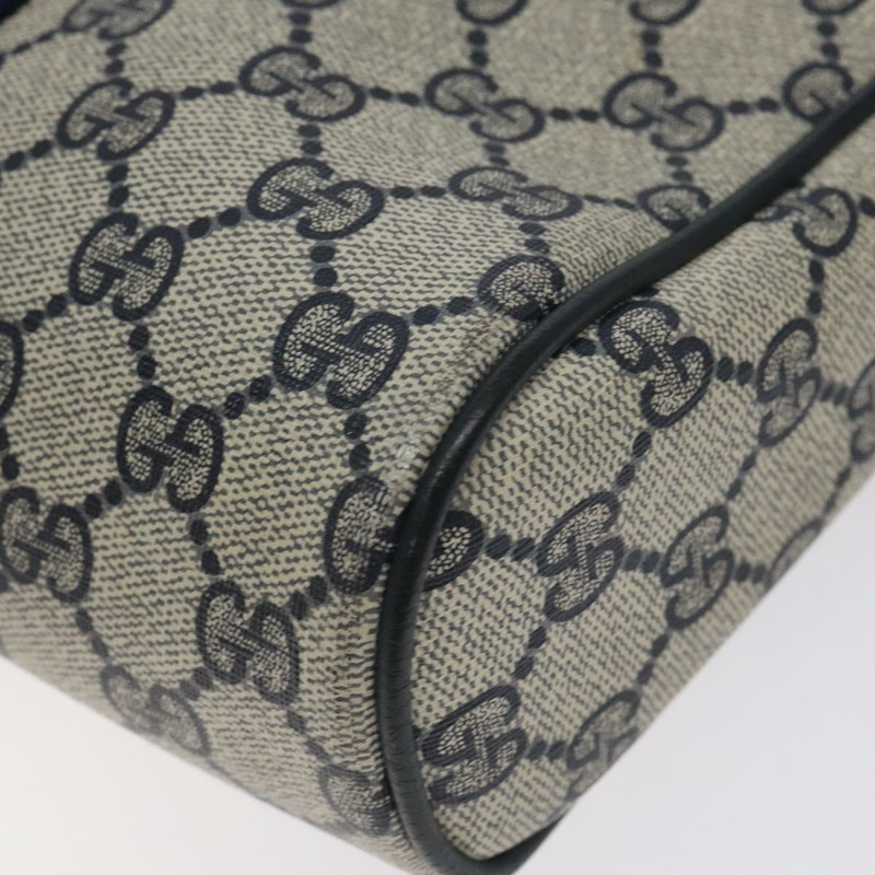 【日本直送】GUCCI GG Supreme Sherry Line 手拿包 PVC 海軍藍金紅色 56 01 012 正品 129340-6