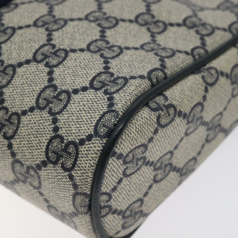 【日本直送】GUCCI GG Supreme Sherry Line 手拿包 PVC 海軍藍金紅色 56 01 012 正品 129340-13