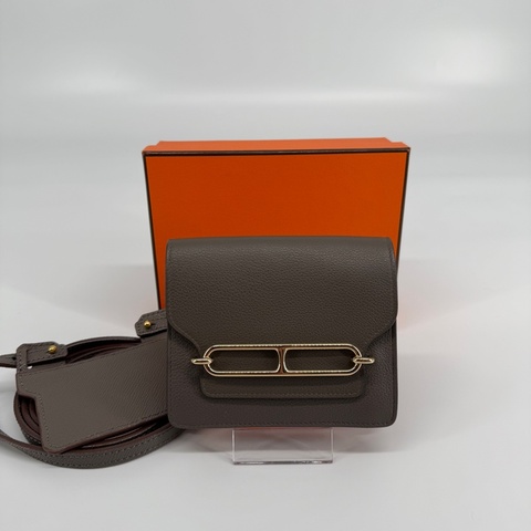 Hermes rouils slim 錫器灰 U刻