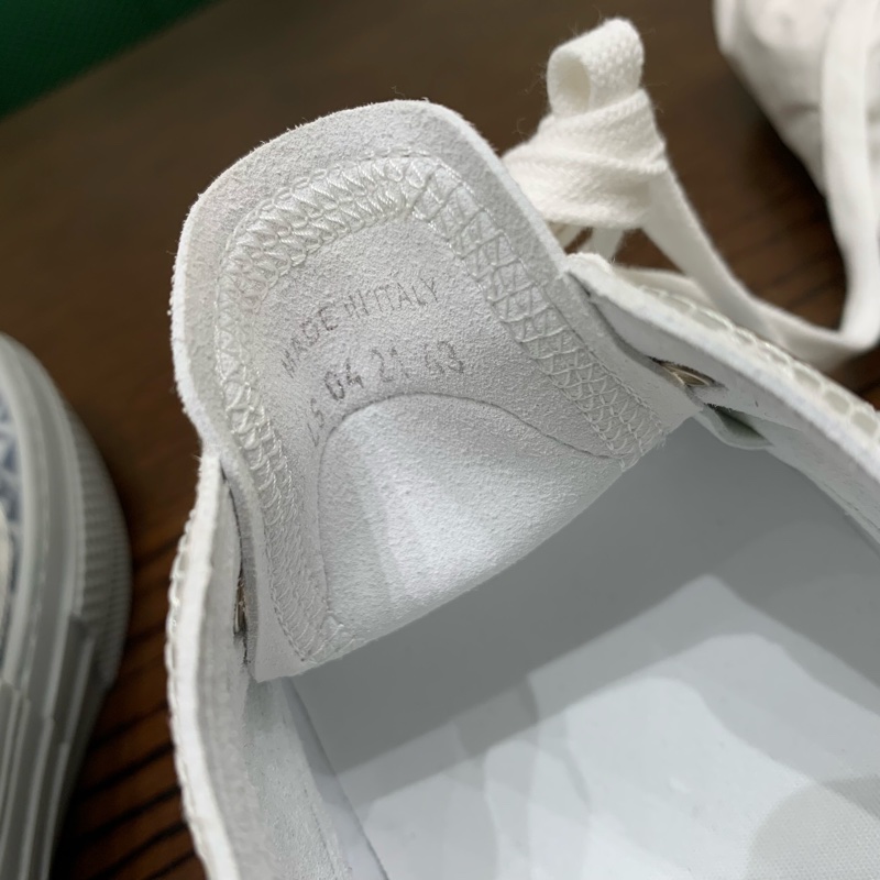 Dior迪奧藍色老花logo印花B23低幫休閒鞋43碼-5