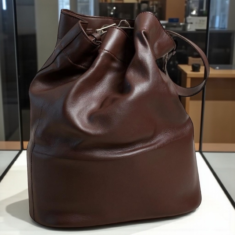Celine Sangle 大型水桶肩背包 經典深棕 附保卡購證防塵袋 | 少用 | 保養良好-2