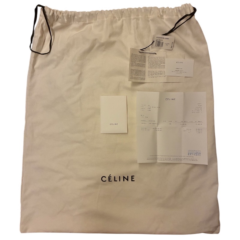 Celine Sangle 大型水桶肩背包 經典深棕 附保卡購證防塵袋 | 少用 | 保養良好-25