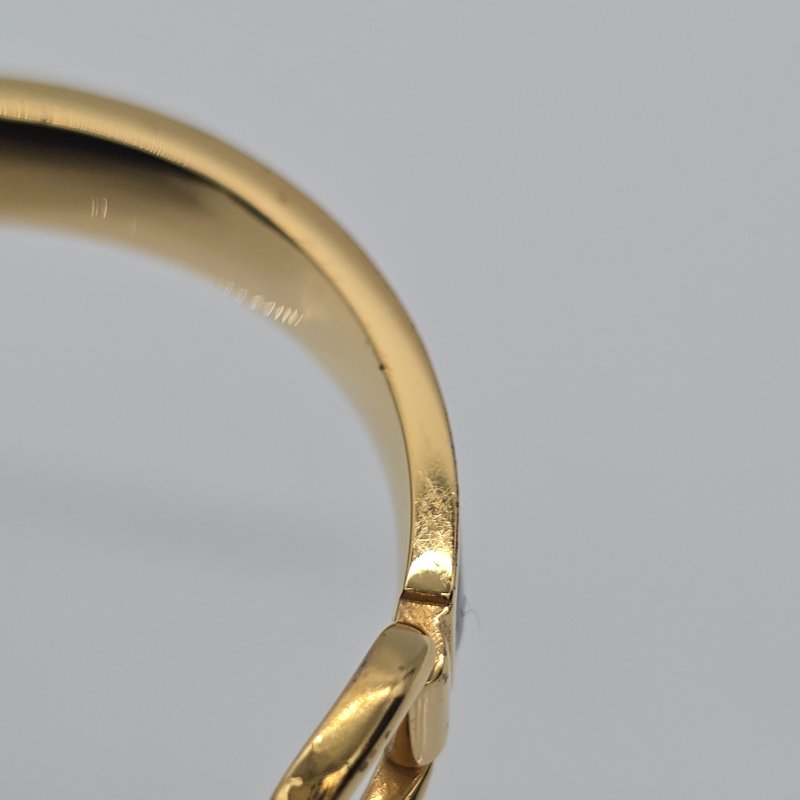 LOUIS VUITTON 路易威登 CIRCLE PRIME 黑色琺瑯 手鐲-5