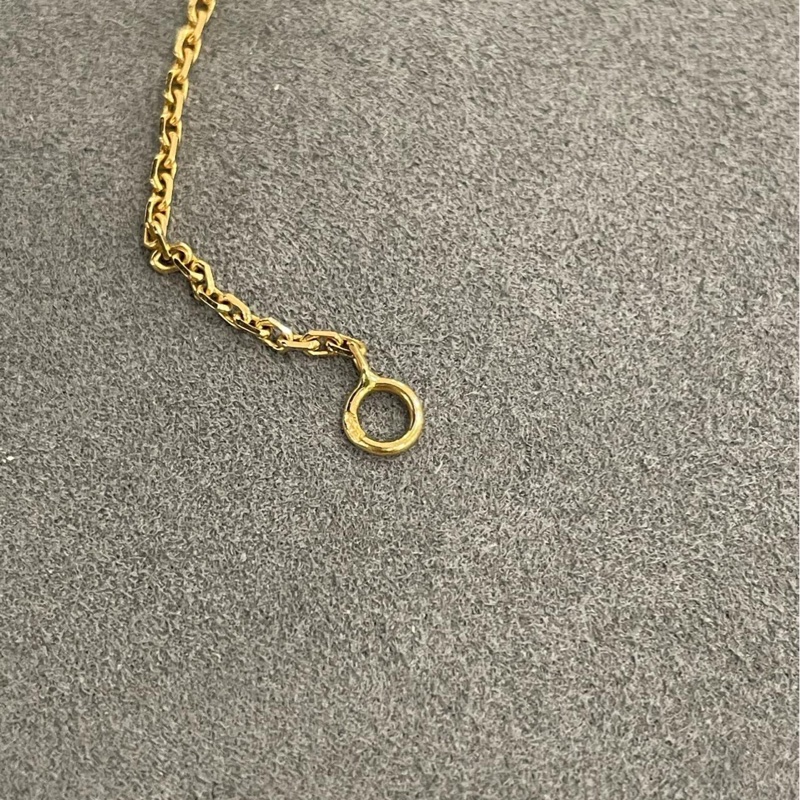 VCA梵克雅寶四葉草🍀AU750孔雀石項鍊中號-9