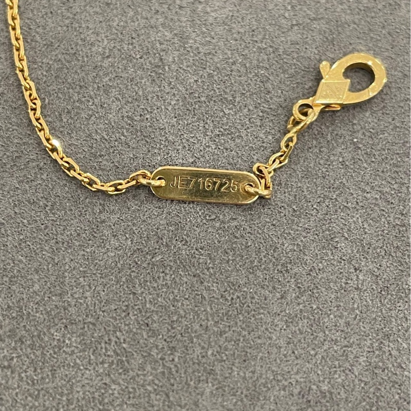 VCA梵克雅寶四葉草🍀AU750孔雀石項鍊中號-12