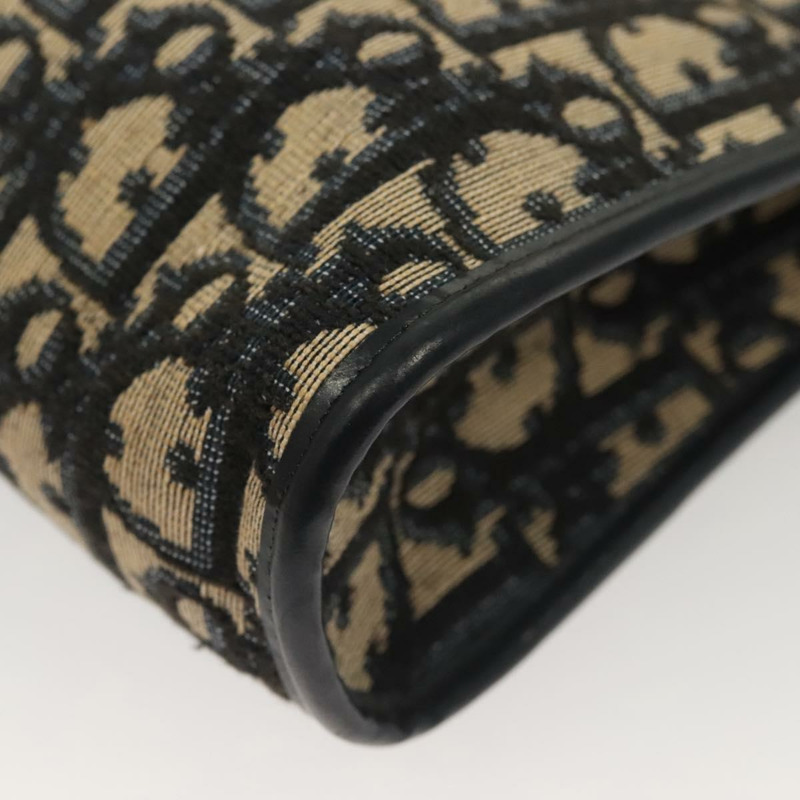 【日本直送】Christian Dior Trotter帆布肩背包 海軍藍 金色 正品 ep9528-15