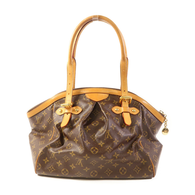 LOUIS VUITTON Monogram Tivoli GM金扣肩背袋-1