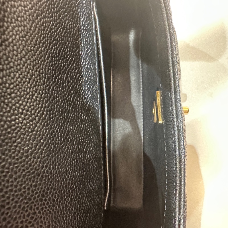 CHANEL 香奈兒 荔枝皮愛心調節扣19cm-5