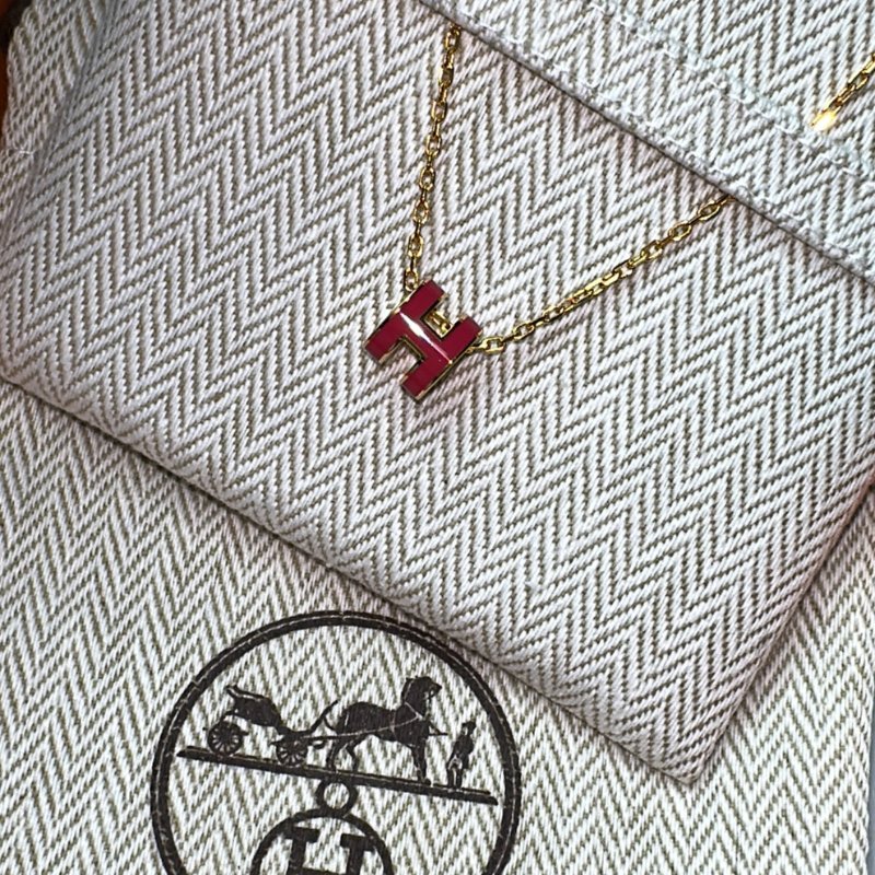 現貨 全新Hermes mini pop項鍊-2