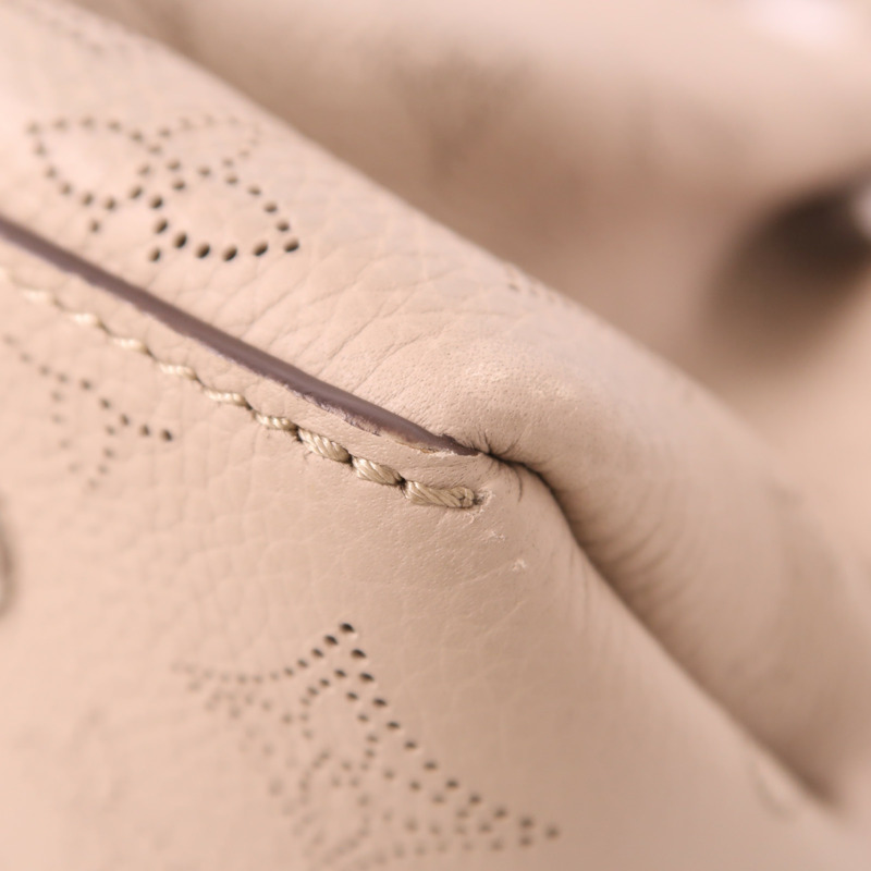 LOUIS VUITTON Monogram Mahina Bella Tote銀扣手挽肩背兩用袋-10