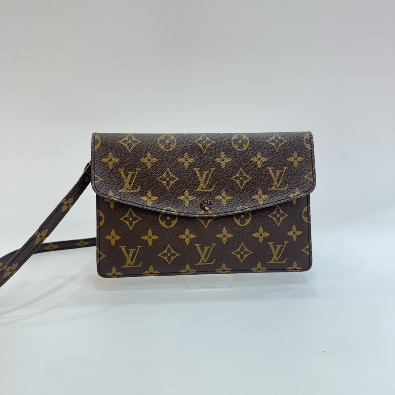 Louis Vuitton 雙面豆豆信封斜背包-4