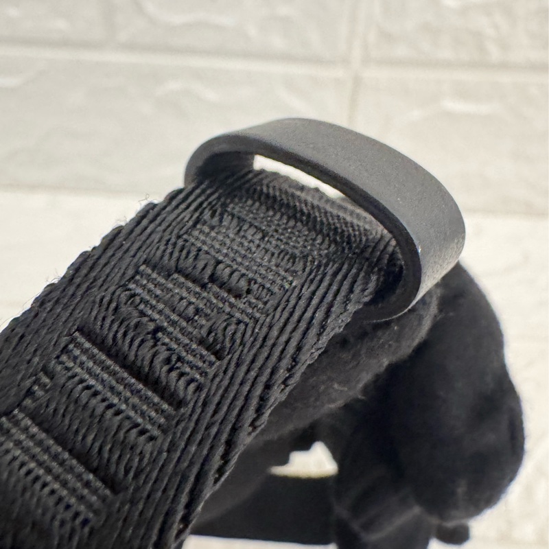 Dior黑織布復古金CD皮帶-6