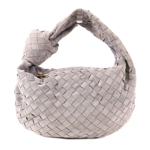 BOTTEGA VENETA 麂皮皮革Jodie金扣手挽袋
