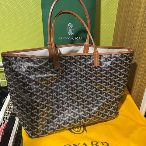 GOYARD Saint Louis PM經典棕色