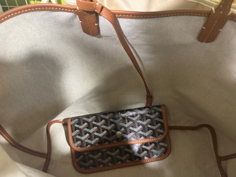 GOYARD Saint Louis PM經典棕色-9