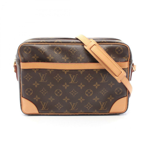 Louis Vuitton Trocadero 30 Monogram 肩背包，塗佈帆布和皮革，女款，棕色，M51272