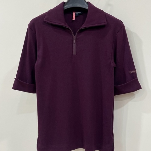 BURBERRY  GOLF坑條字母上衣