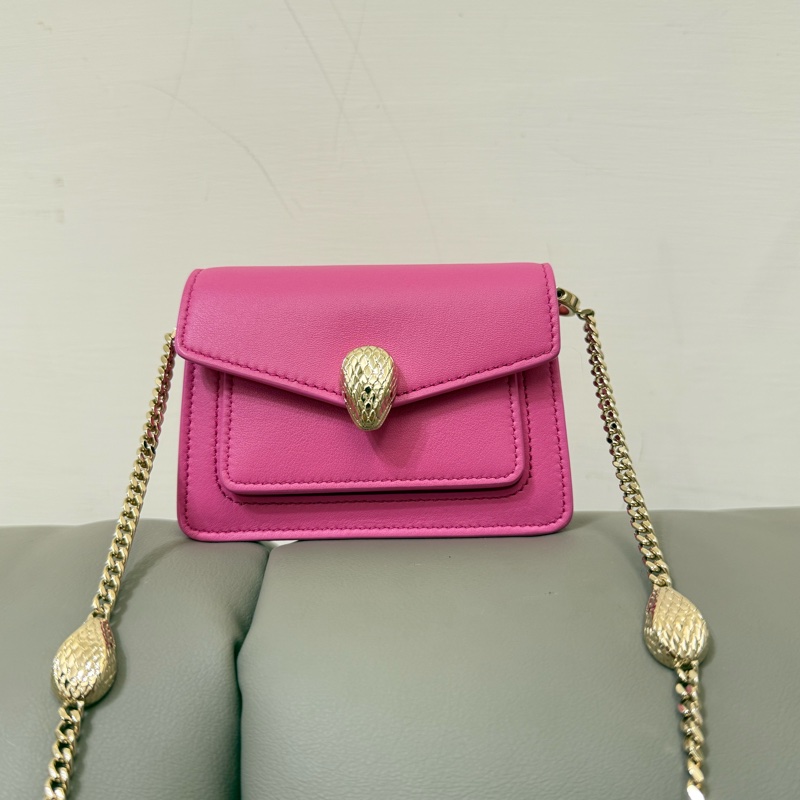BVLGARI 寶格麗迷你包 粉-5