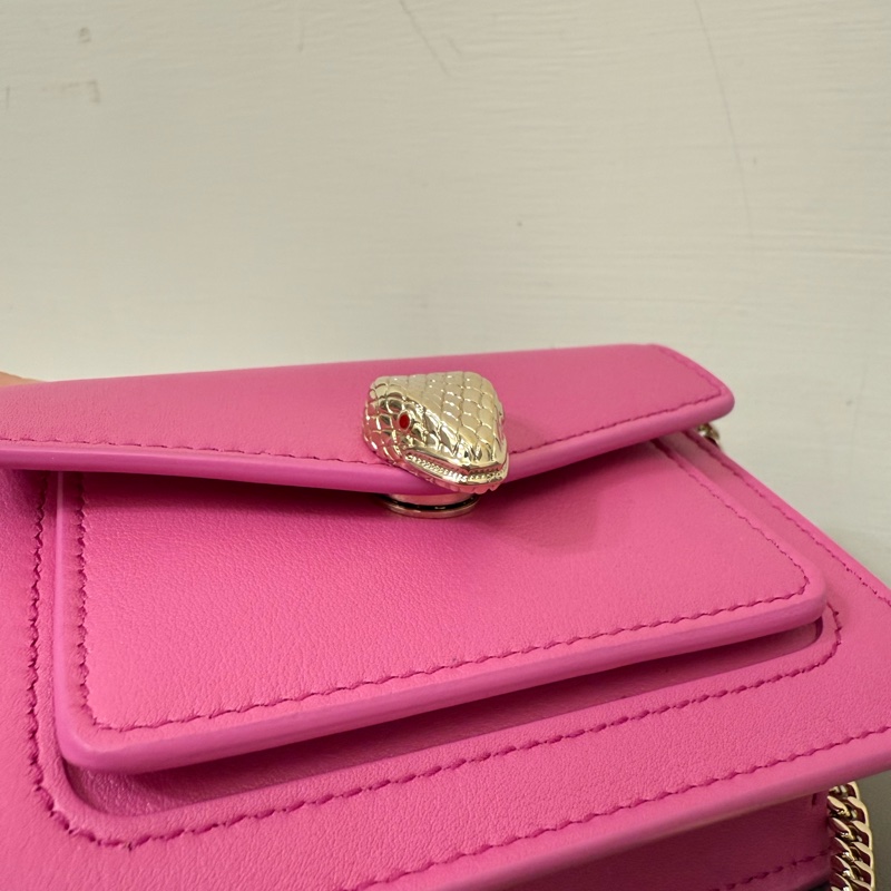 BVLGARI 寶格麗迷你包 粉-9