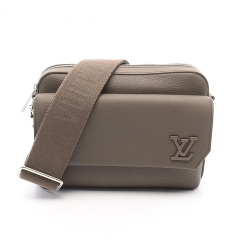Louis Vuitton Fastline Messenger 肩背包，皮革 Aerogram，男士，棕色，M23710