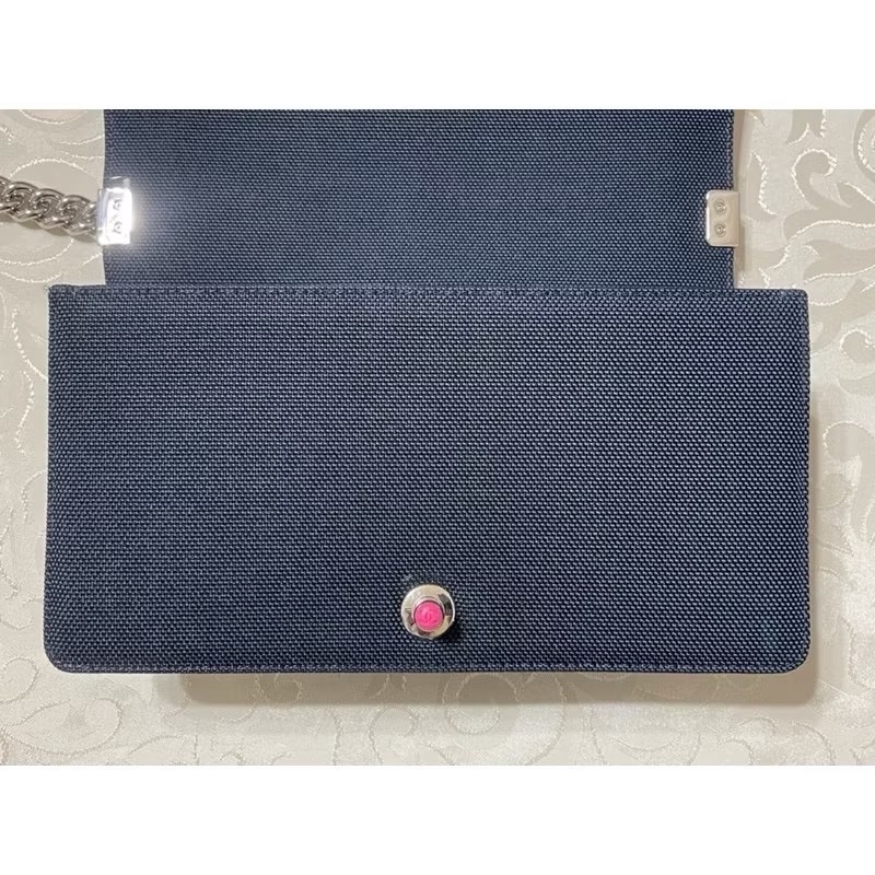 Chanel boy布面包-7