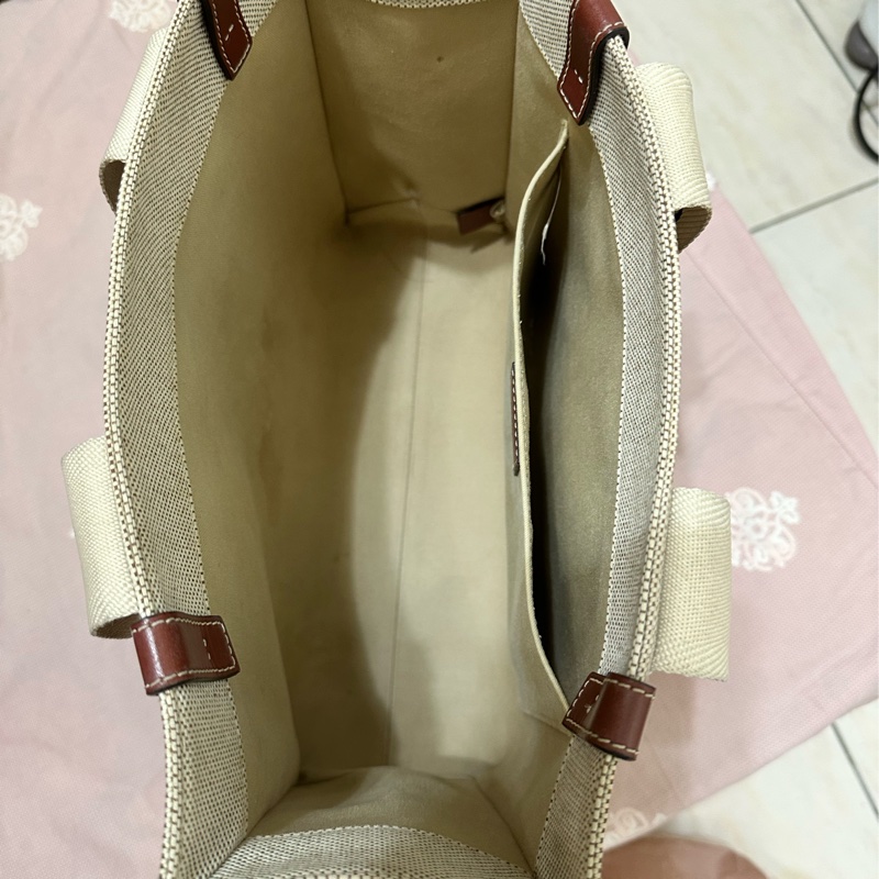 Chloe’ 蔻依 Woody 經典LOGO織帶TOTE BAG(中款)-12