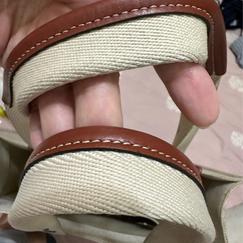 Chloe’ 蔻依 Woody 經典LOGO織帶TOTE BAG(中款)-14