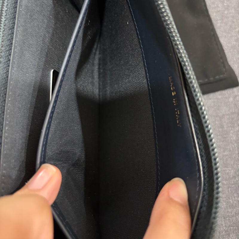 Chanel黑金荔枝牛皮菱格紋長夾錢包👛-9