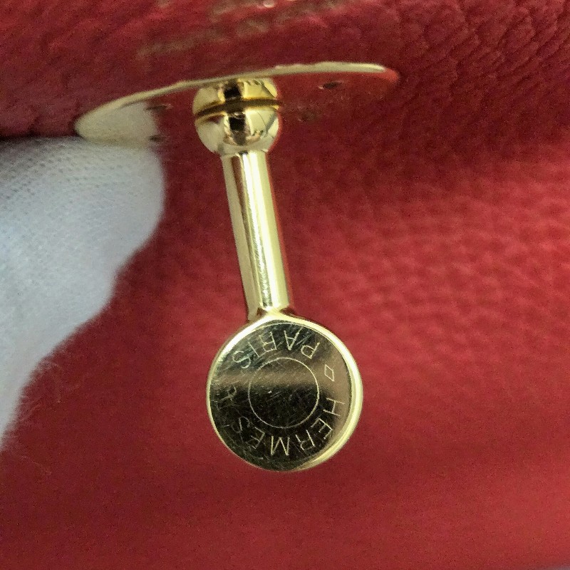 Hermes Lindy 愛馬仕 紅 金釦 Lindy26 Lindy 26-46