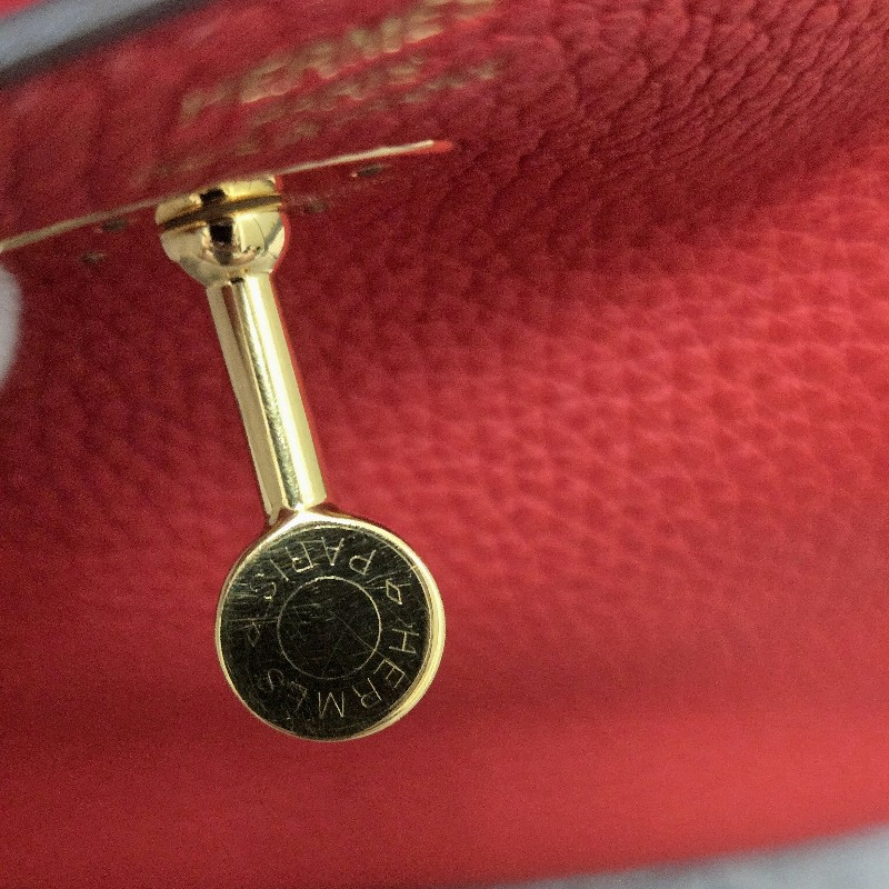 Hermes Lindy 愛馬仕 紅 金釦 Lindy26 Lindy 26-47