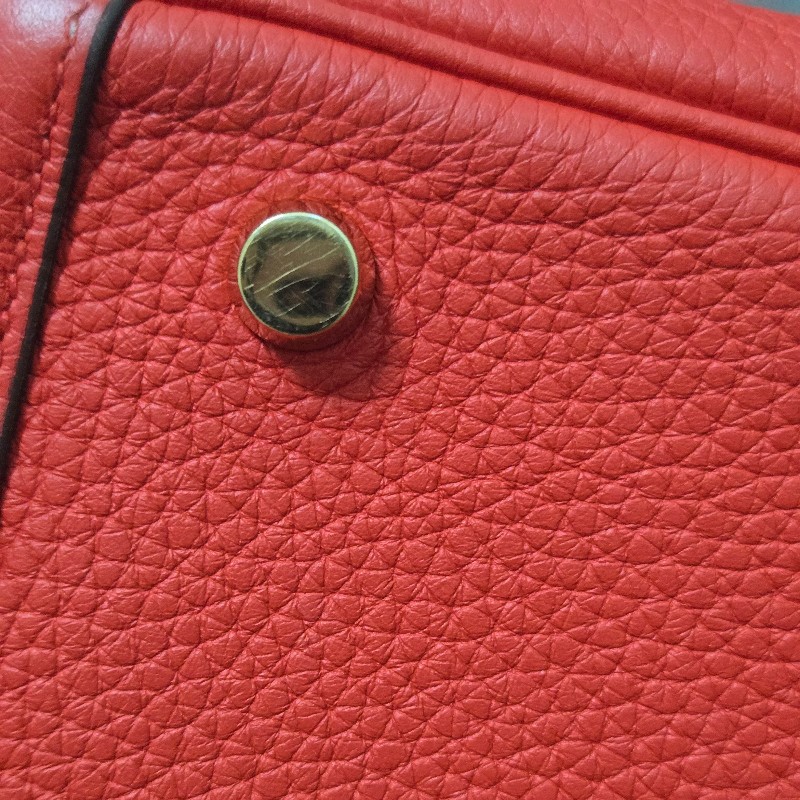Hermes Lindy 愛馬仕 紅 金釦 Lindy26 Lindy 26-29