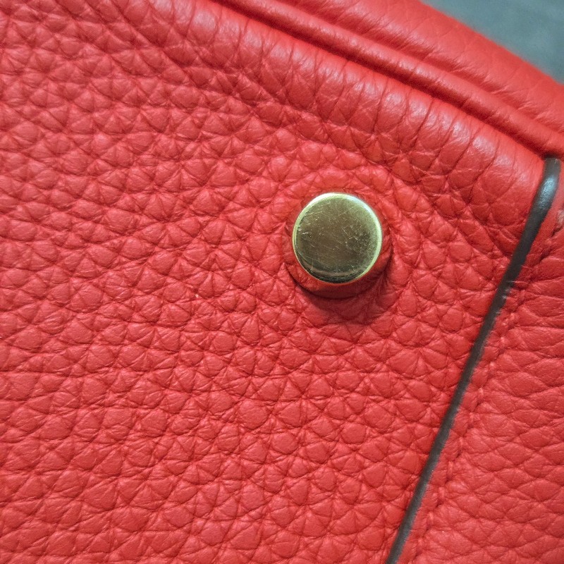 Hermes Lindy 愛馬仕 紅 金釦 Lindy26 Lindy 26-31