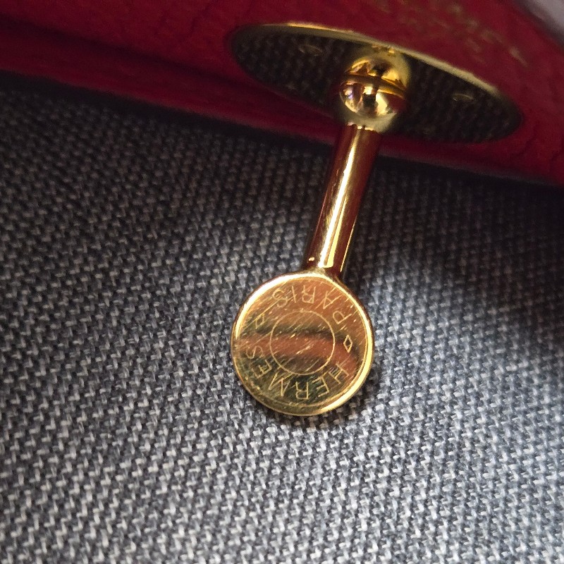 Hermes Lindy 愛馬仕 紅 金釦 Lindy26 Lindy 26-57
