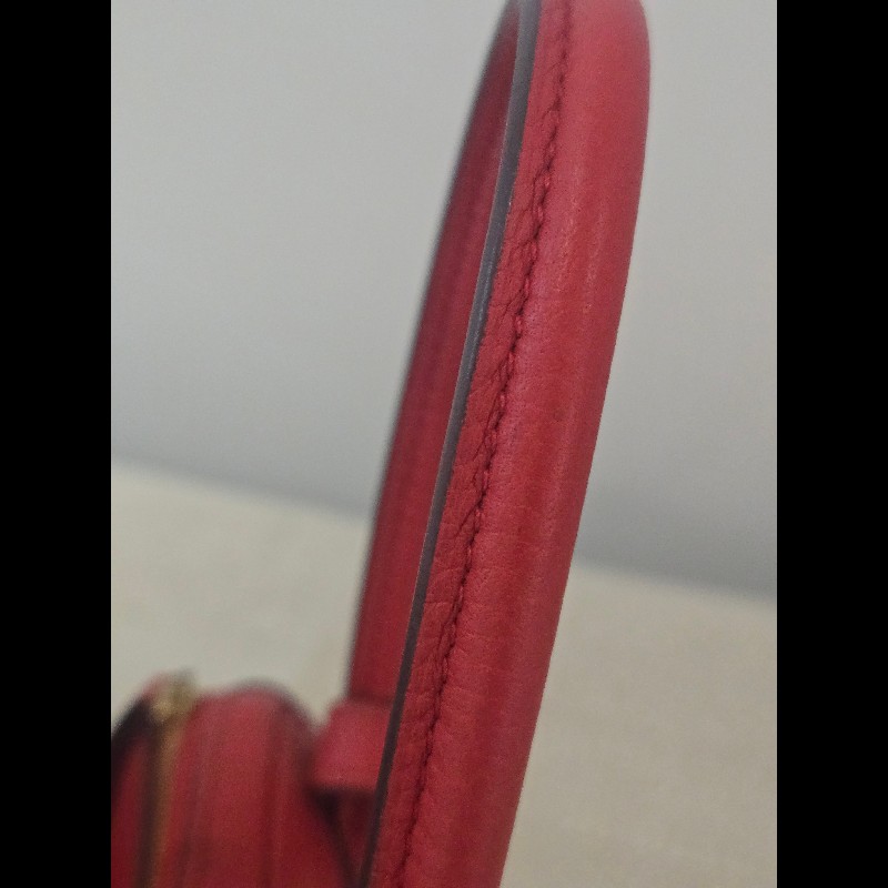 Hermes Lindy 愛馬仕 紅 金釦 Lindy26 Lindy 26-57