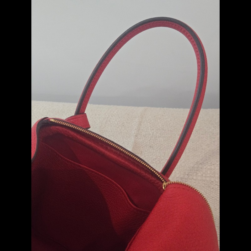 Hermes Lindy 愛馬仕 紅 金釦 Lindy26 Lindy 26-81