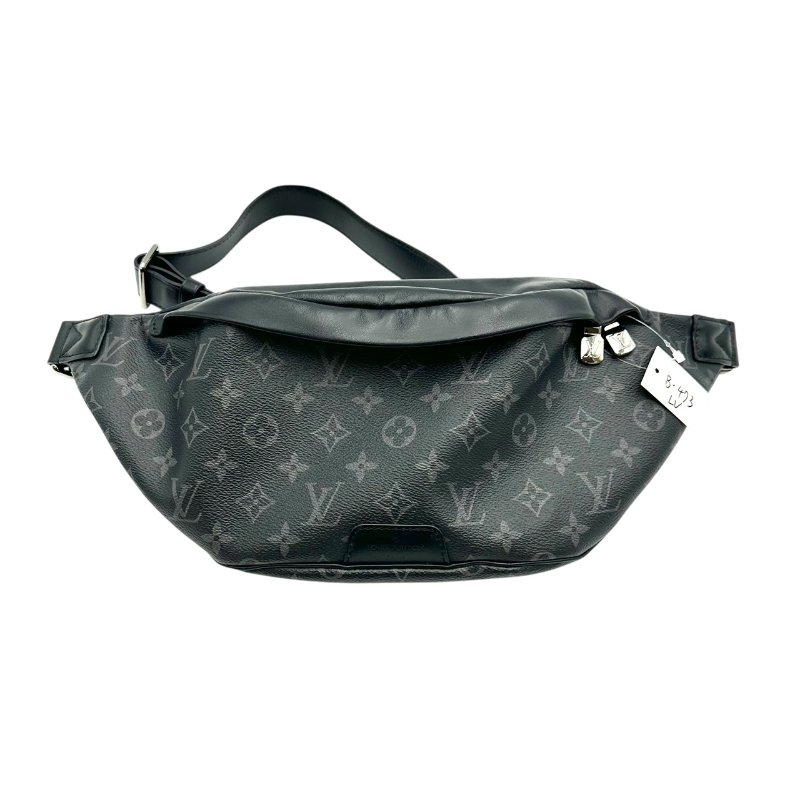 【美收精品】LV 老花黑色腰包 B-473【隔月月中將轉賣至日本 上架期限30天】-0