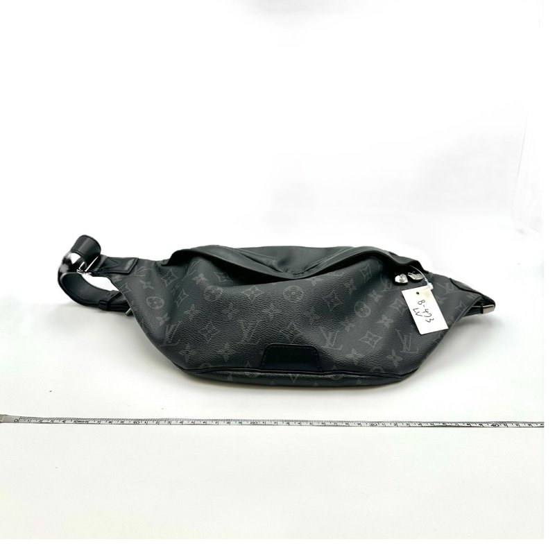 【美收精品】LV 老花黑色腰包 B-473【隔月月中將轉賣至日本 上架期限30天】-18