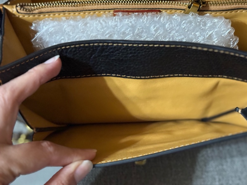 Coach 斜背包 鏈條包 小香-9